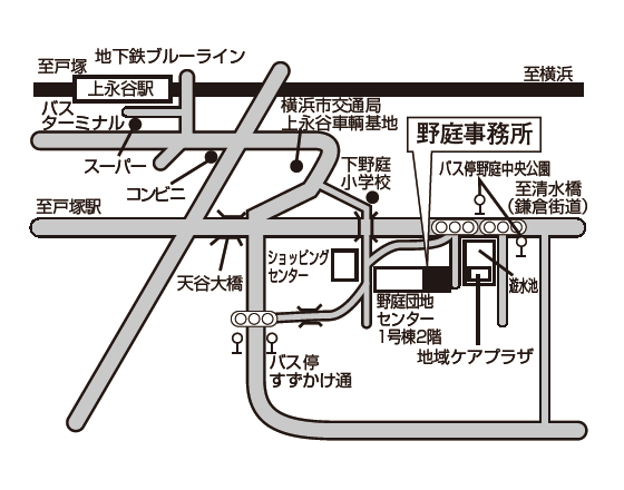 野庭事務所マップ